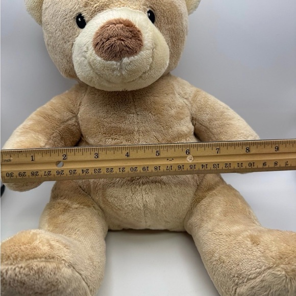 Build A Bear Asthma Friendly Tan Plush Stuffed Animal Teddy Bear Toy - Picture 6 of 8